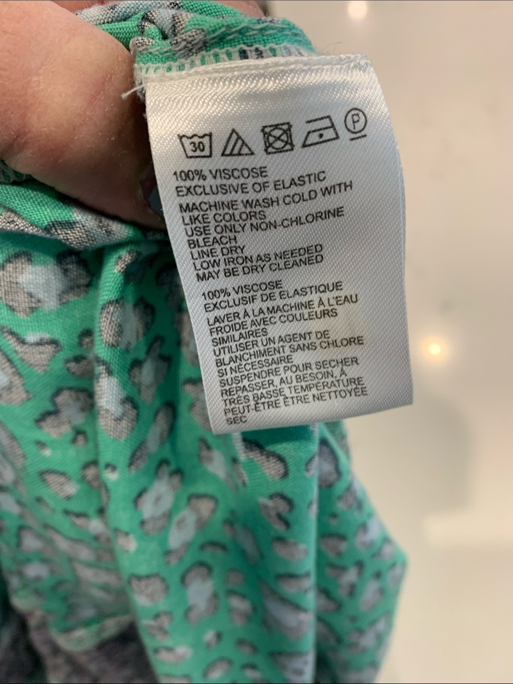 Urban Outfitters multi Print apron style Halter Dress smocked bodice US 0. UK4 - Picture 6 of 9